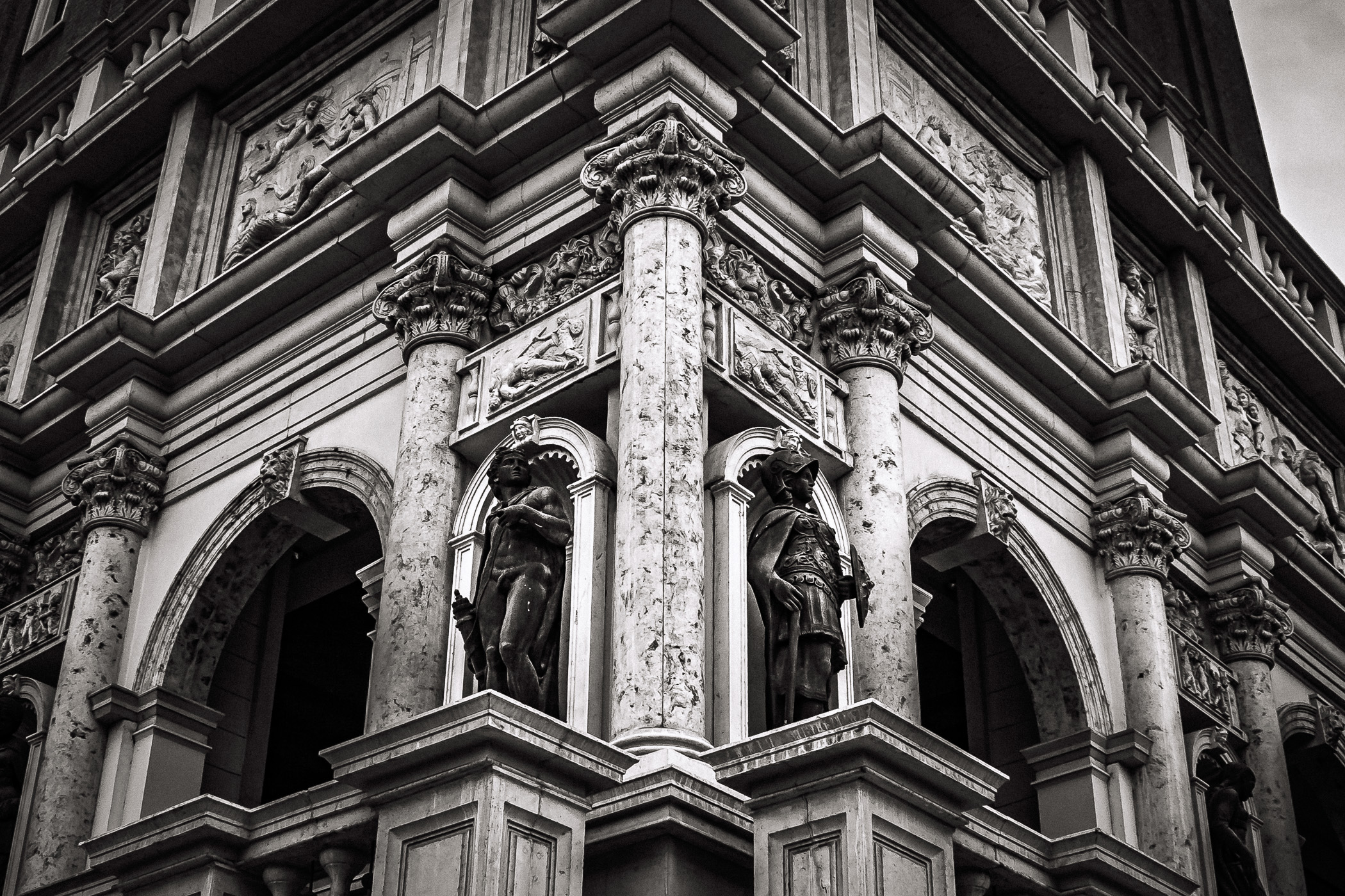 Architectural detail of The Venetian, Las Vegas. Architectural detail of The Venetian, Las Vegas.
