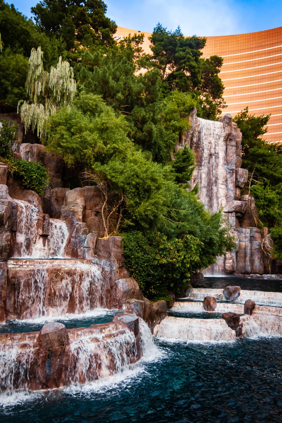 Waterfalls at the Wynn, Las Vegas.