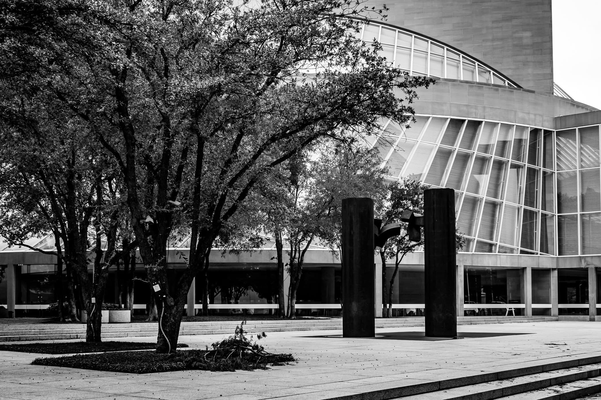 Dallas' Morton H. Meyerson Symphony Center, designed by I.M Pei and opened in 1989.