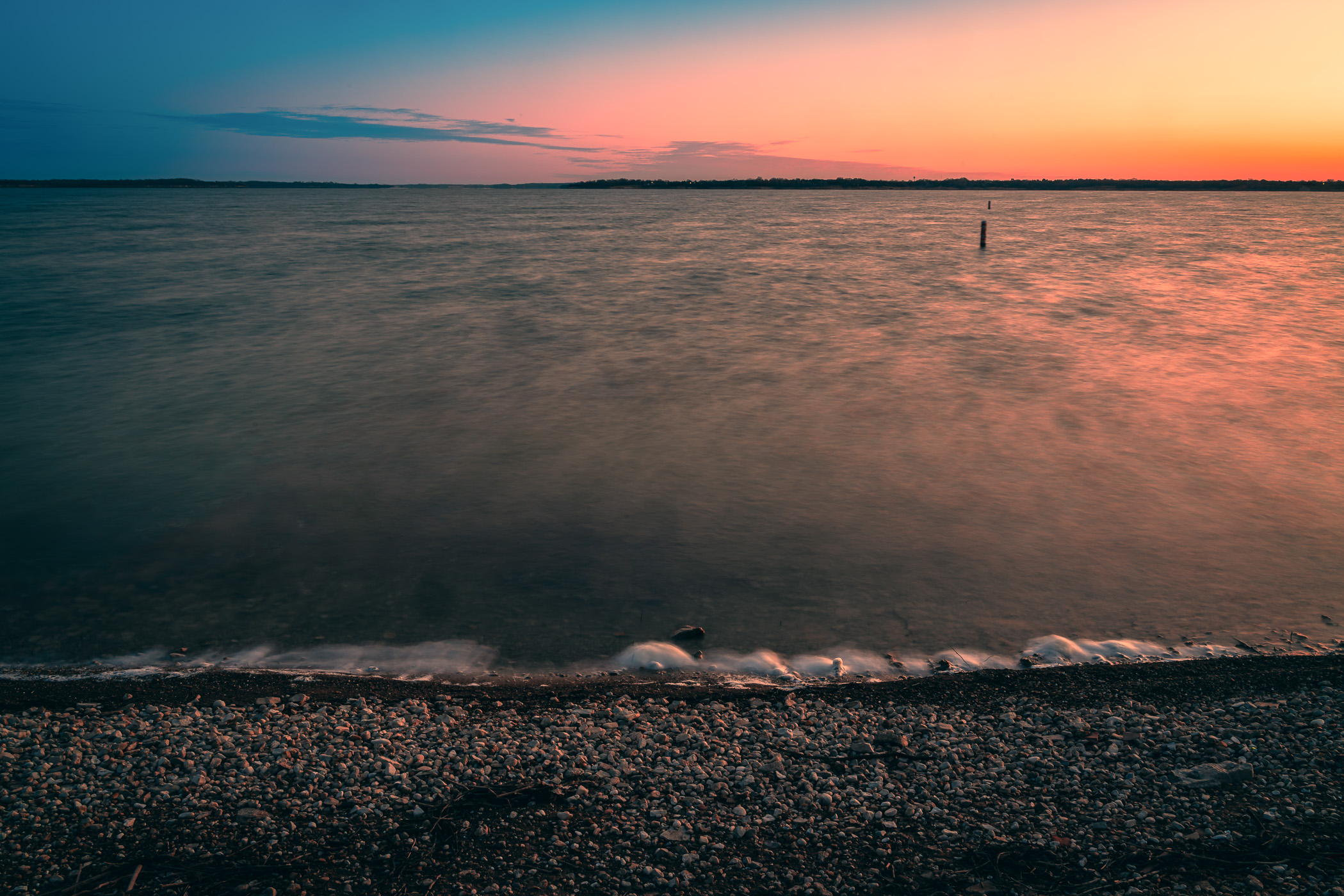 Morning on North Texas' Lake Lavon.