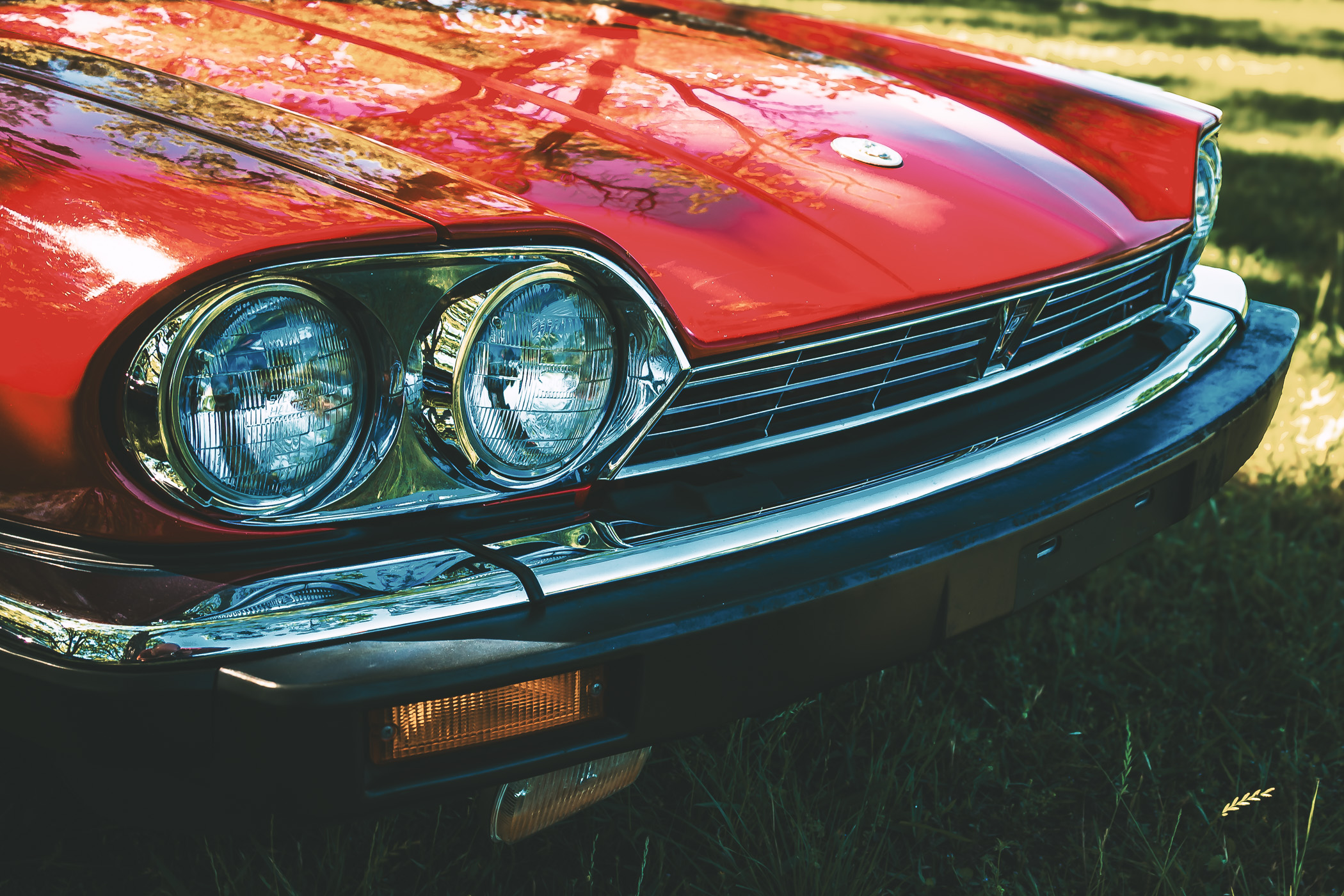 A Jaguar XJS spotted at Dallas' All British and European Car Day.