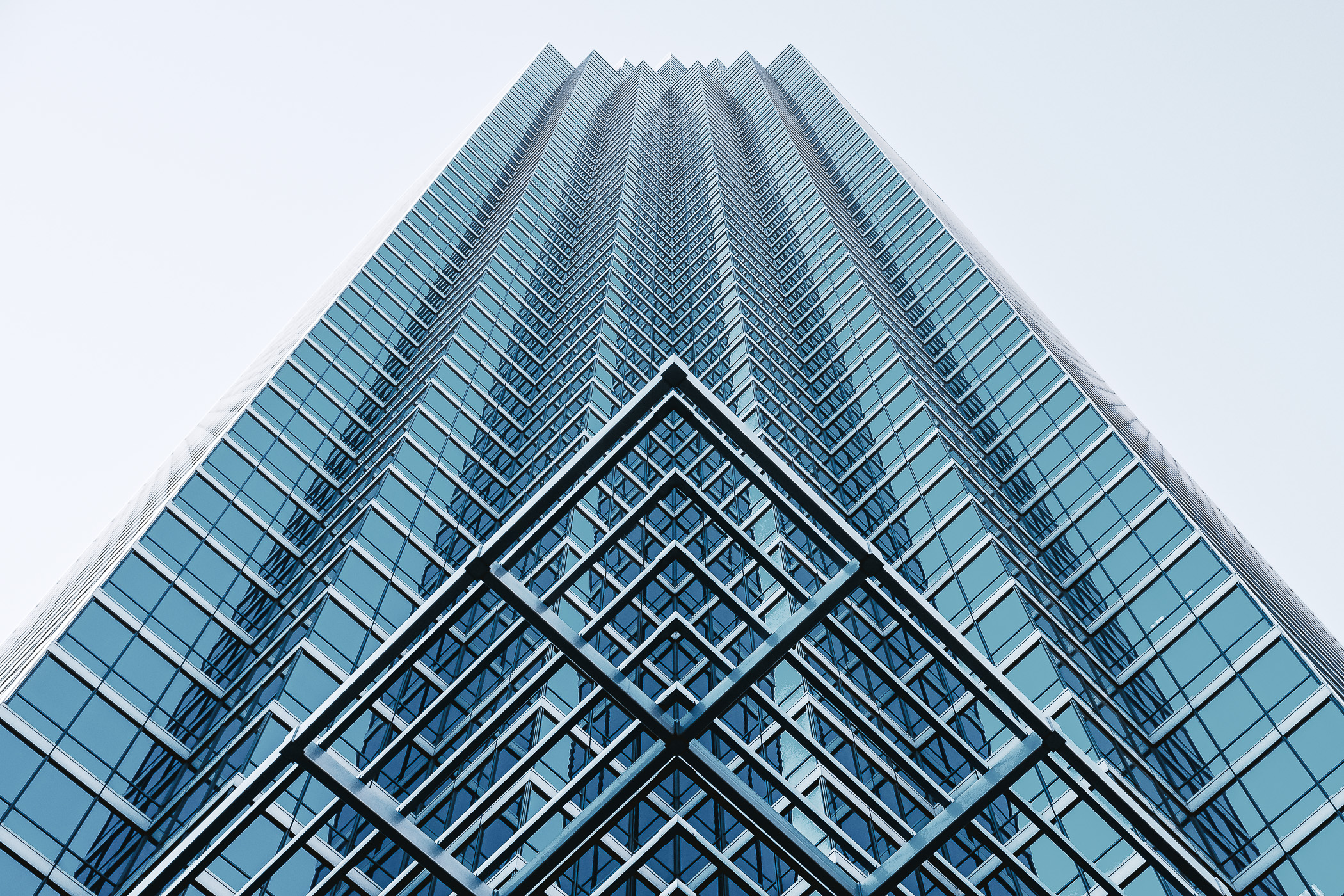 The 72-story, 280.7 m (921 ft) Bank of America Plaza thrusts into the sky over Downtown Dallas.